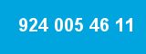 924 005 46 11 924 005 46 11